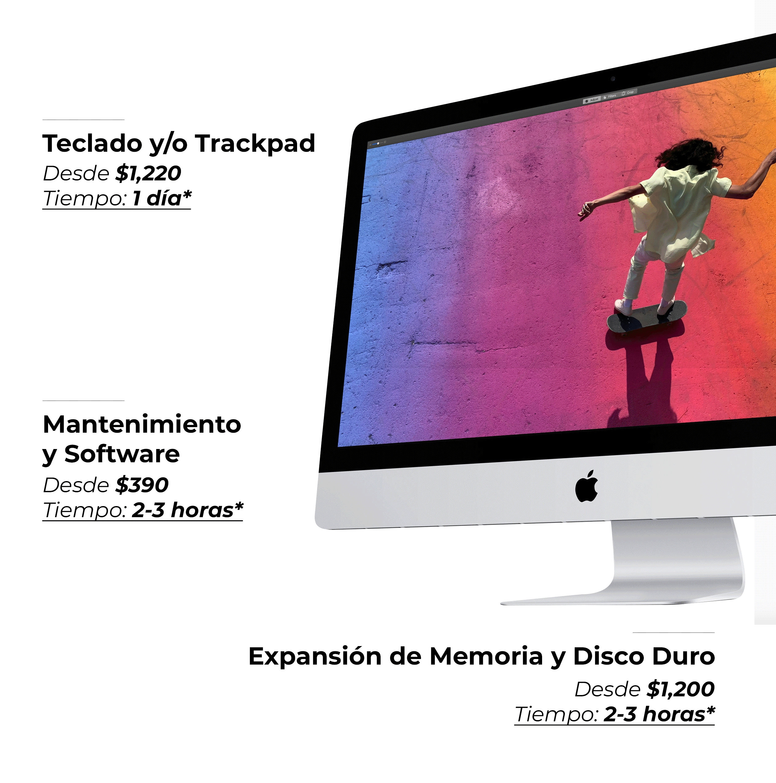 Reparacion iMac